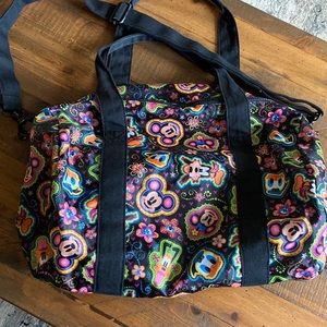 Disney Black Multicolor Travel Bag